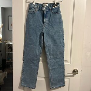 Abercrombie 90’s straight, high rise, 29S, never worn